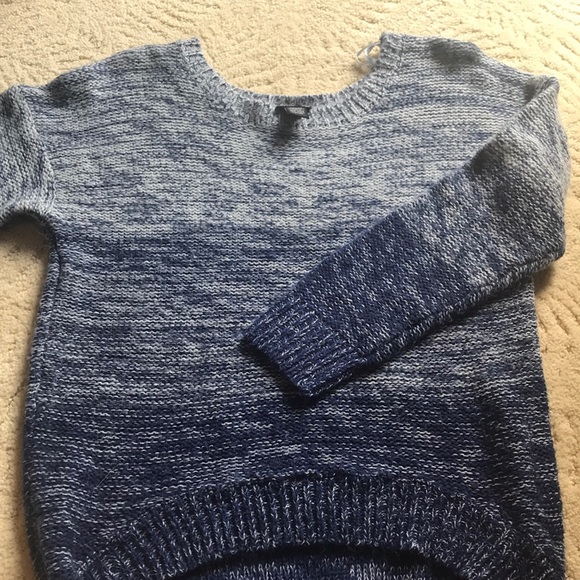 Blue Knit Sweater - Picture 2 of 3